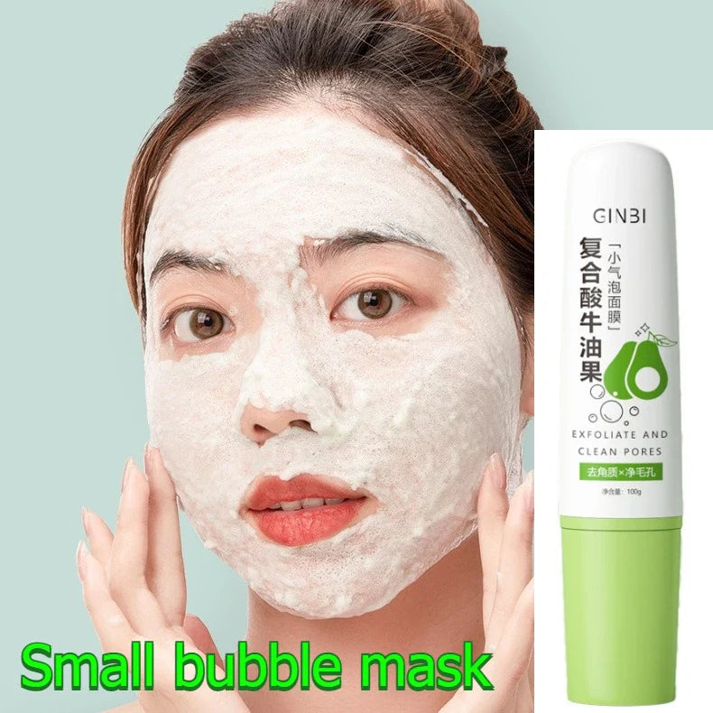 Avocado & Carrot Bubble Clay Mask – Deep Cleanse & Hydrate