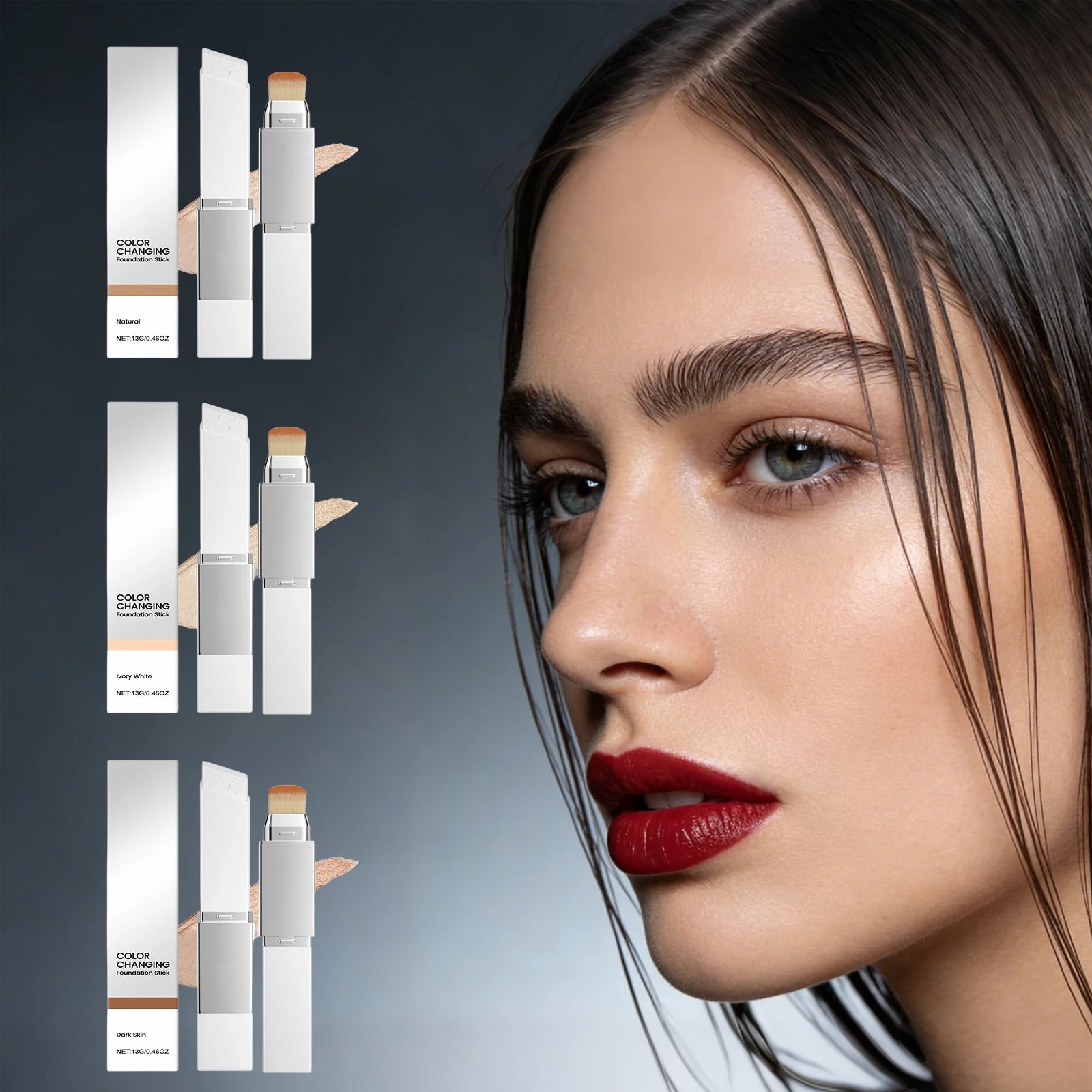 2 In 1 Color Changing Foundation for Natural Look Peaceful Pleasures Health and Wellness