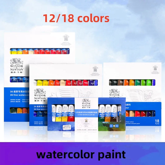 Bview Art Professional 12 18 Tube Watercolor Paint Artists Pigment Peaceful Pleasures Health and Wellness