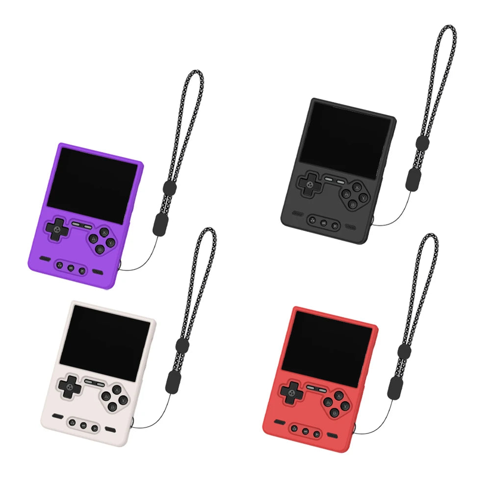 Silicone Protective Cover for Trimui Brick Game Console Shockproof Protector Shell Sleeve Anti-Scratch Soft Skin Cover Case Peaceful Pleasures Health and Wellness