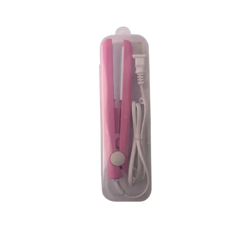 Mini Curling Iron – Pink Ionic Tourmaline Ceramic Hair Styler
