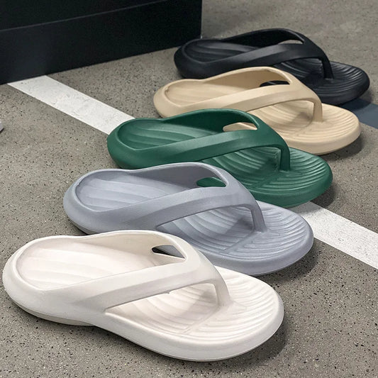 Cloud Flip Flops Thick Sole Clip Toe Beach Slides Men & Women Beach Flip Flops Peaceful Pleasures Health and Wellness