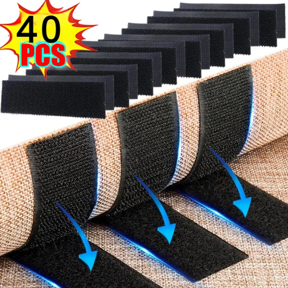 Tape Non-slip Velcros Sofa Diy Self-adhesive Carpet Fixing Stickers Car Fastener Accessories Double-sided Car Floor Mats Apparel Peaceful Pleasures Health and Wellness