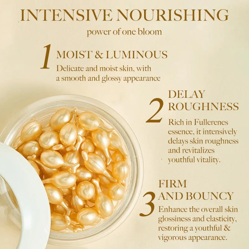 Hyaluronic Acid Face Serum Capsules | Moisturizing & Firming