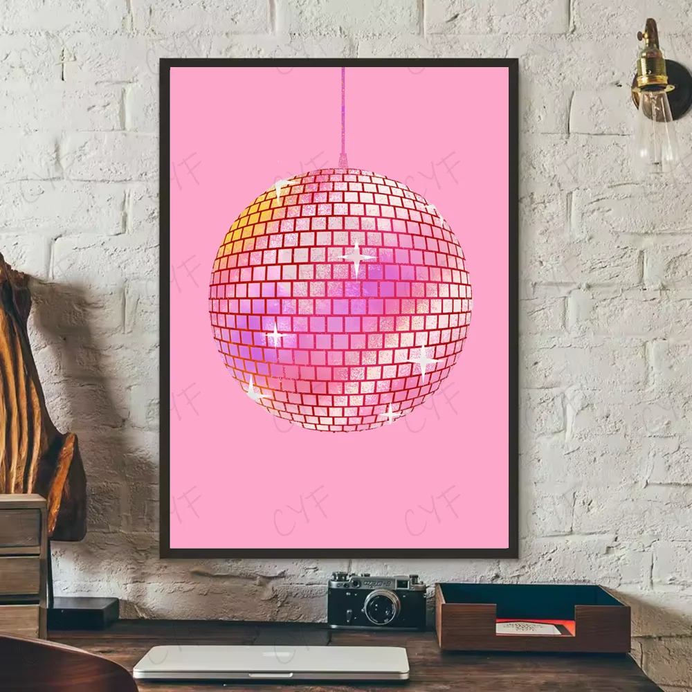 Abstract Pink Matisse Floral Art Poster | Waterproof Wall Décor Art Wall Poster Peaceful Pleasures Health and Wellness z5 50X70cmNoframe