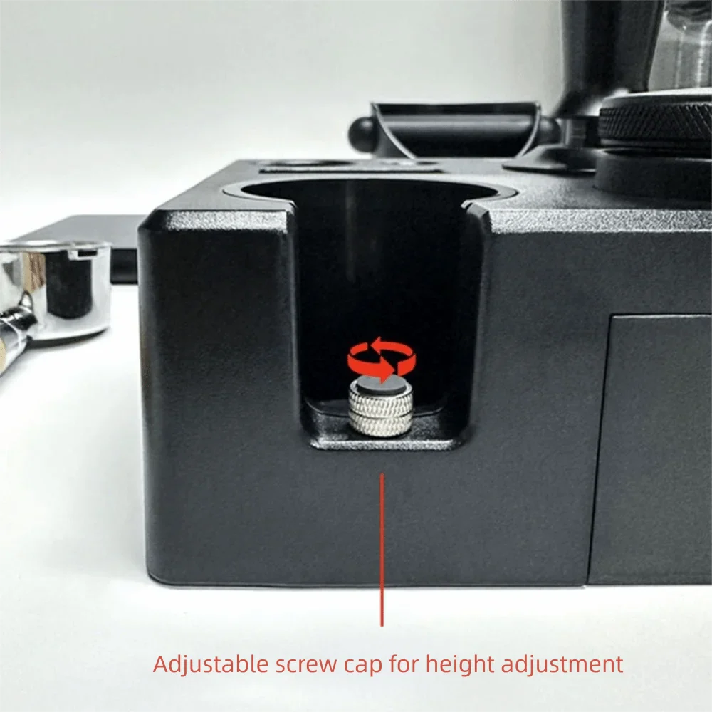Square Espresso Tamping Station & Portafilter Holder Organizer