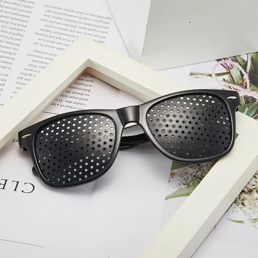 Fanmuran Stenopeic Pinhole Glasses – Vision Care Aid Pinhole Vision Glasses Oasis Select
