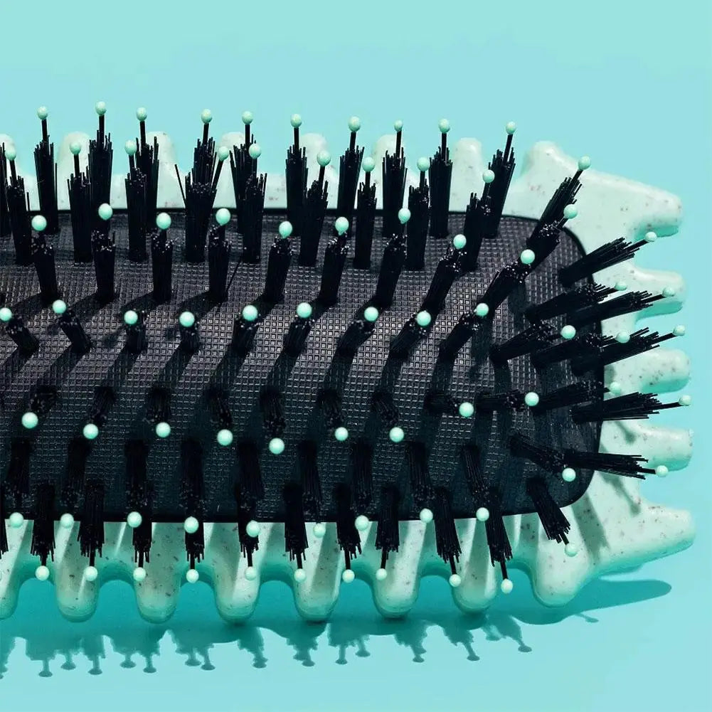 Styling Curly Hair Styling Brush Scalp Massage Wild Boar Curling Comb Untie Curly Brush Tangled Barber Hair Styling Tools Peaceful Pleasures Health and Wellness