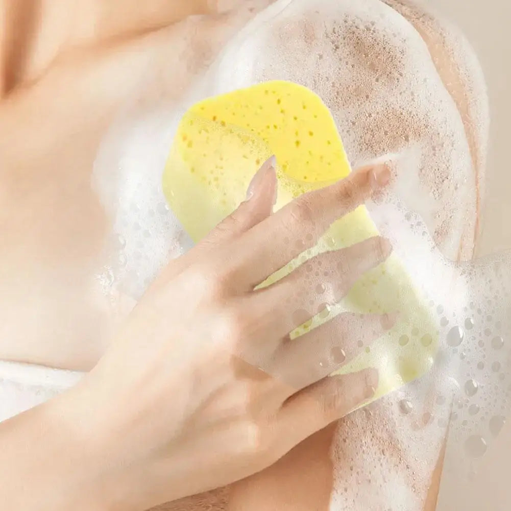 3-Pack Exfoliating Bath Sponges – Soft Shower Scrubber Set Bath & Body Peaceful Pleasures Health and Wellness