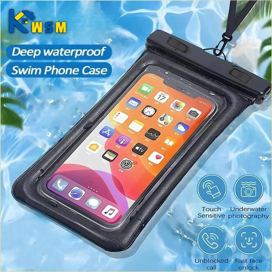 Waterproof Phone Pouch – Air Cushion Float & Touch Screen | 1–20 Pack Waterproof Phone Pouch Oasis Select