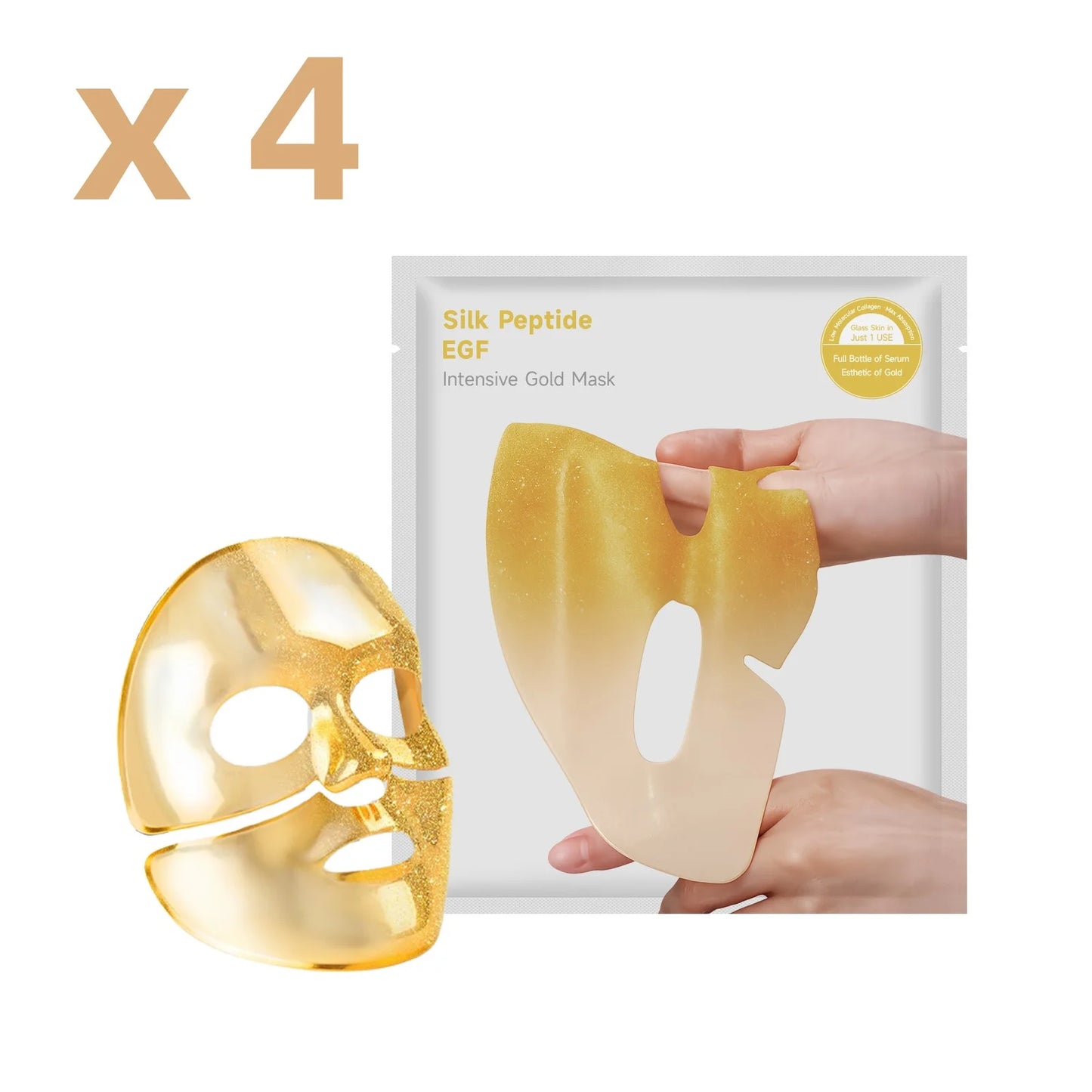 24K Gold Facial Mask – Hydrating, Firming & Brightening
