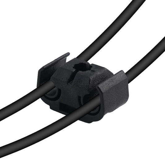 10/20/30 Pcs Car Brackets Brake Line Hose Clips Double Cable Holder For 5mm (3/16") Brake Pipe Car Interior Accessories Peaceful Pleasures Health and Wellness