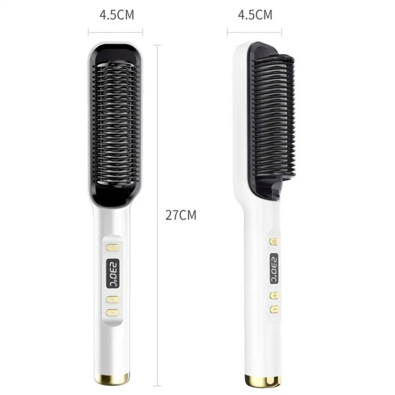 Electric Hot Comb Straightener Brush | Negative Ion Styling