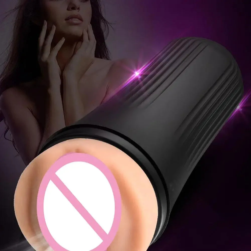 Male Masturbator Cup Sex Toys For Men, Realistic Sucking Masturbation Cup Soft Silicone Male Adult Masturbation Device Pocket Peaceful Pleasures Health and Wellness