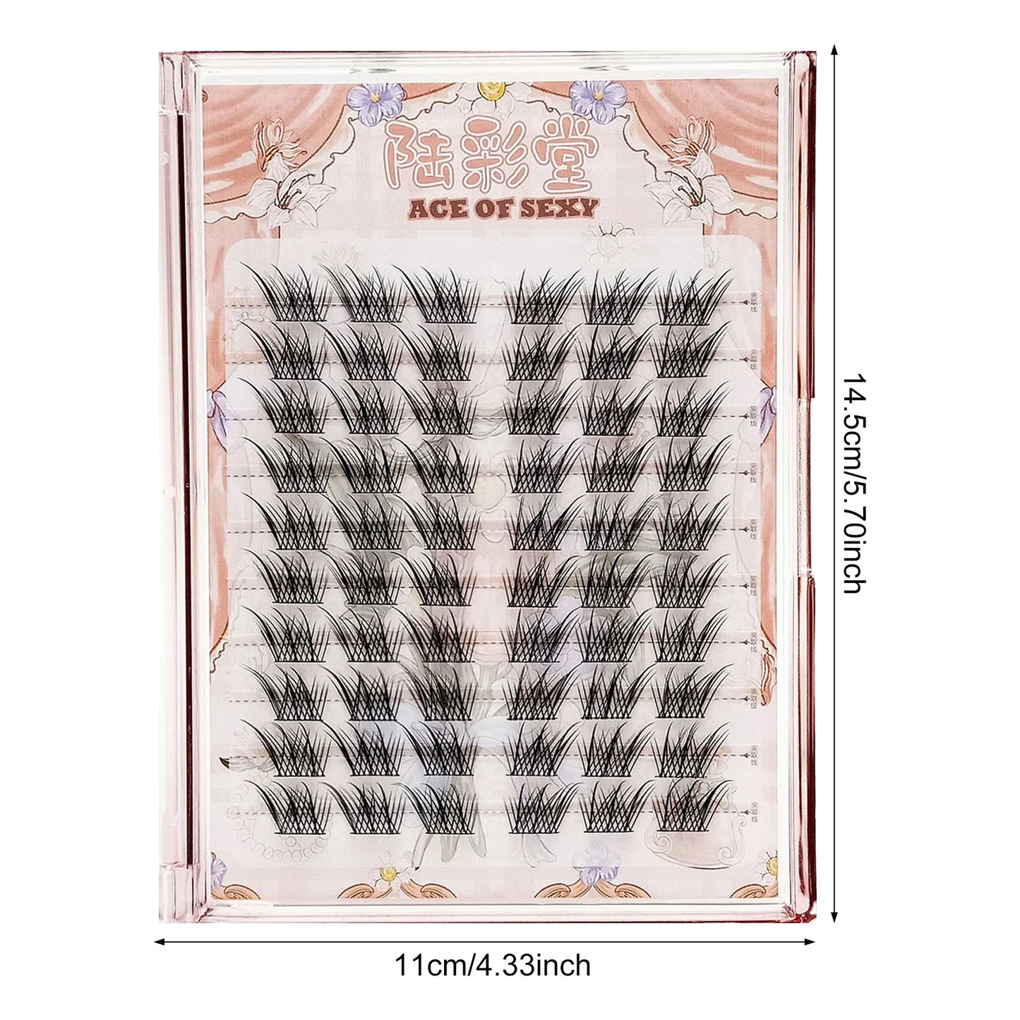 Wispy Cluster False Eyelashes | Fluffy Manga Lash Extensions