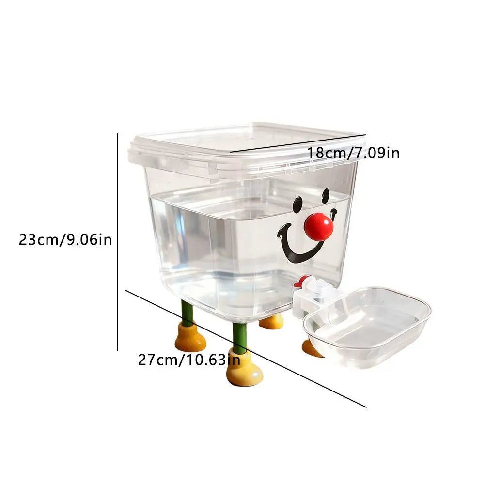 Large-capacity Pet Gravity Automatic Water Replenishment Dispenser Dog Cat Bucket Drinking Fountain Pet Safe Health Water Feeder Peaceful Pleasures Health and Wellness