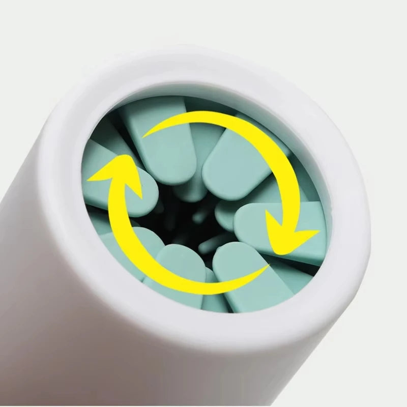 1Pcs Manual Quick Cleaning Dog Paw Cleaner Soft Silicone Pet Foot Washer Cup For Cat Dog Peaceful Pleasures Health and Wellness