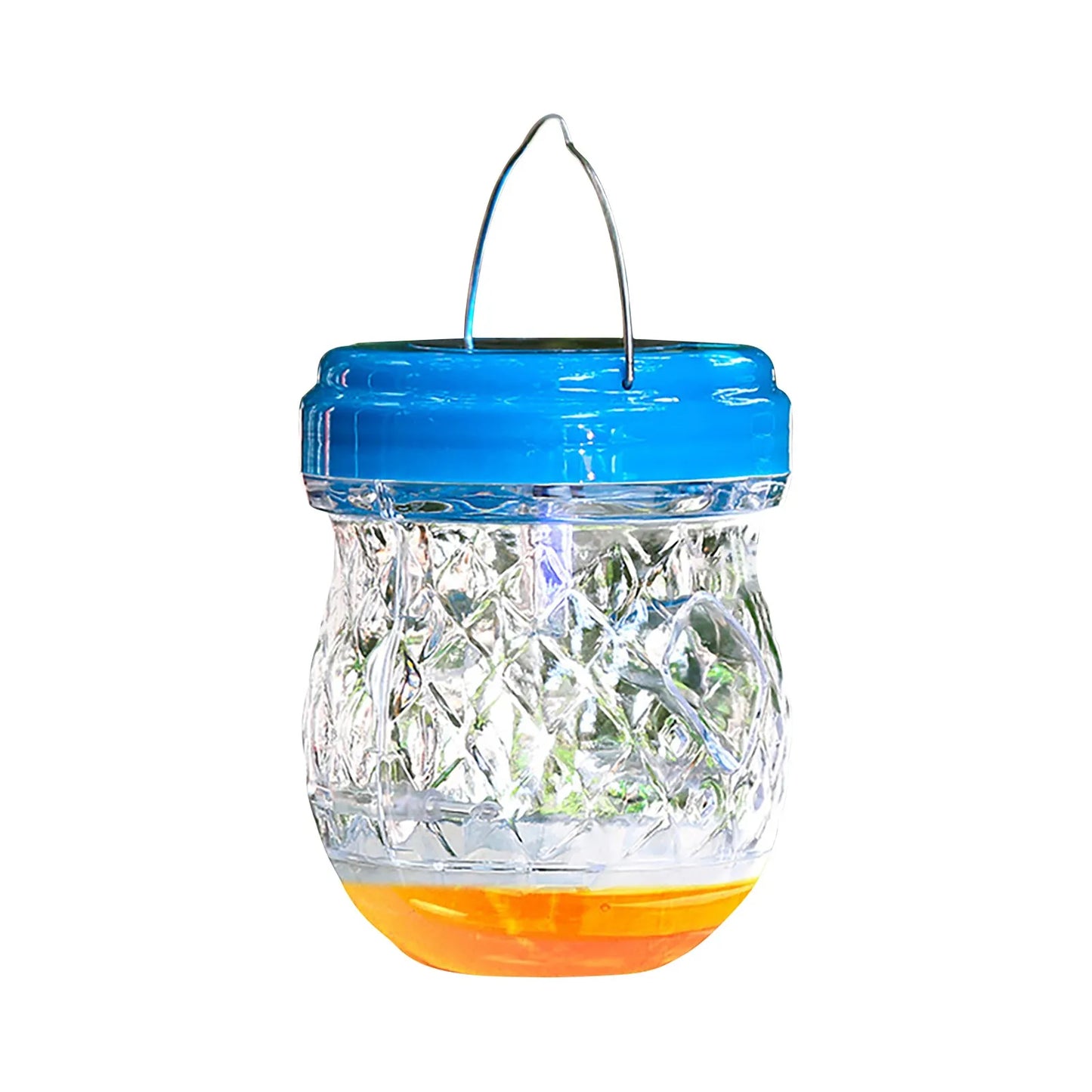 Hornet Trap Hanging Hornets Bee Fly Catcher Wasp Repellent Reusable Non-toxic Pest Control for Home Farm Garden Supplies Peaceful Pleasures Health and Wellness Blue