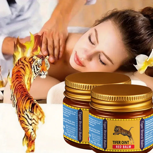 YUITIKUE Tiger Red Balm Body Cream 50g 2-Pack | Non-Greasy Herbal Body Cream Oasis Select