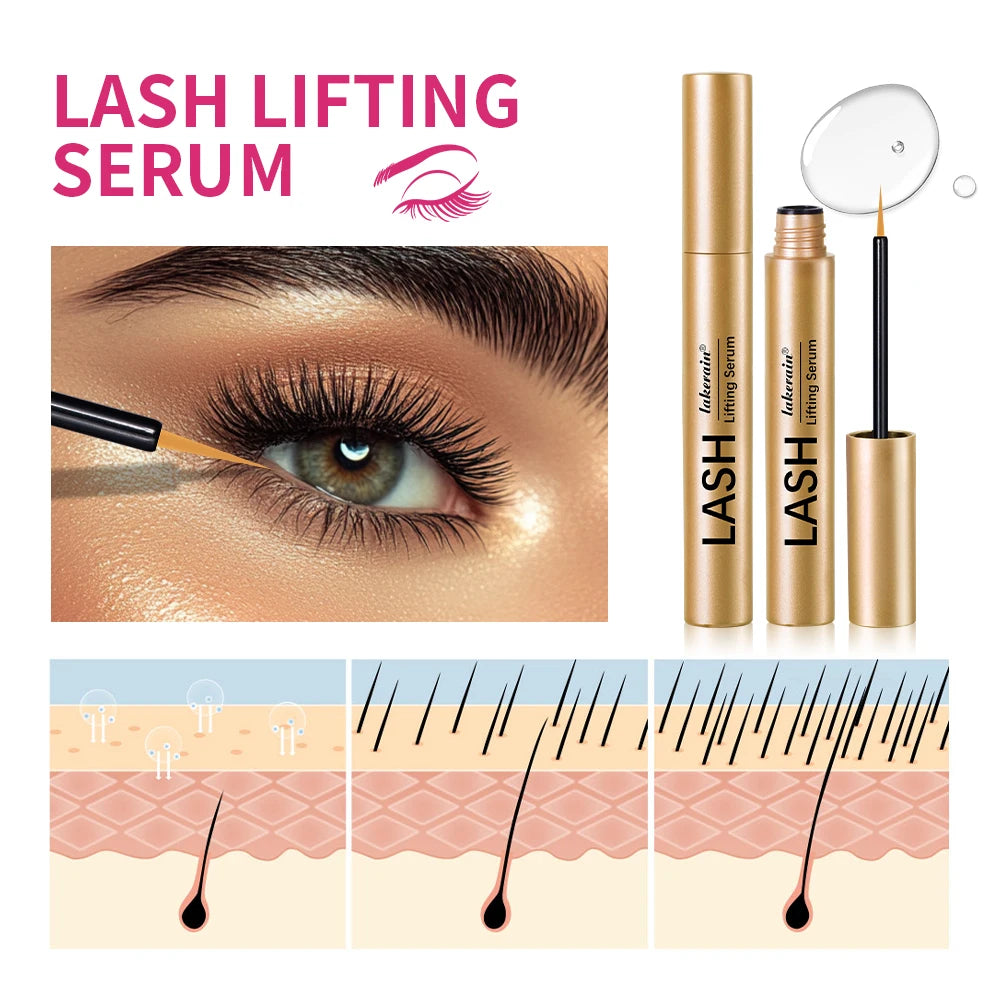 Lash Enhancing Serum - Peptide & Vitamin Longer Thicker Fuller Looking Lashes Cruelty-FreeEyebrow Serum Peaceful Pleasures Health and Wellness