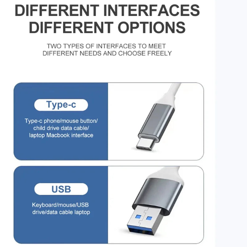 USB 3.0 4-Port Type-C Hub Splitter 5Gbps | PC & MacBook