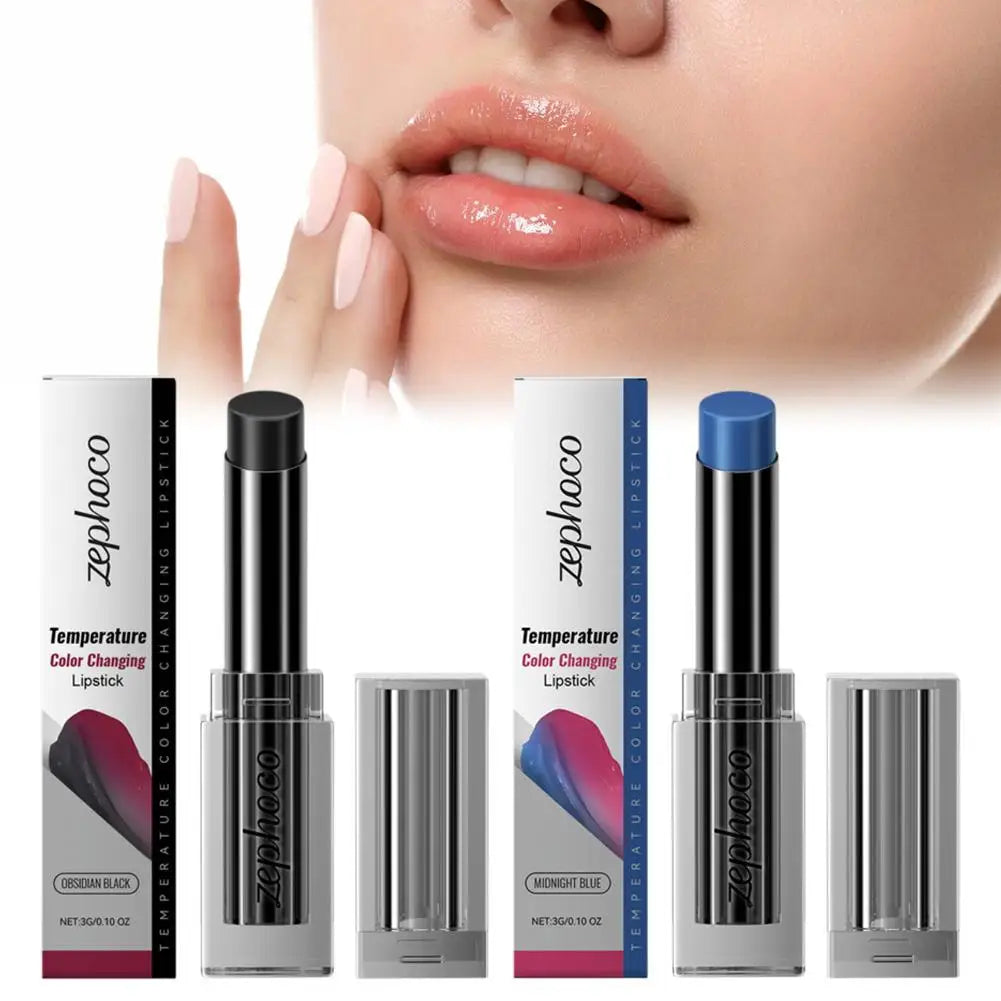 Temperature-Sensitive Color-Changing Lipstick Deeply Nourishing Prevents Dryness And Cracking Fades Lip Lines Locks In Moisture Peaceful Pleasures Health and Wellness
