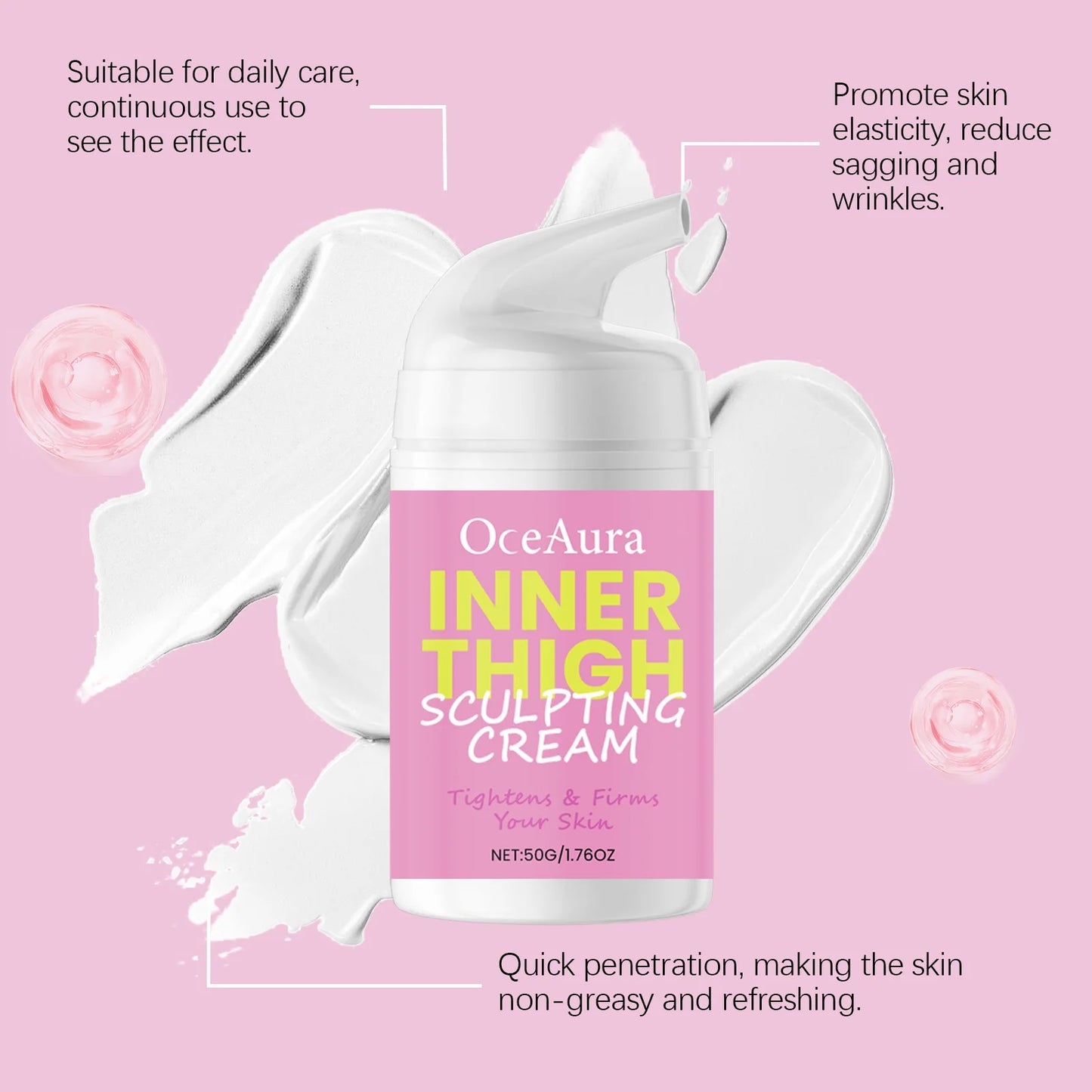 OceAura Leg Firming Cream 50g – Tighten & Moisturize Skin