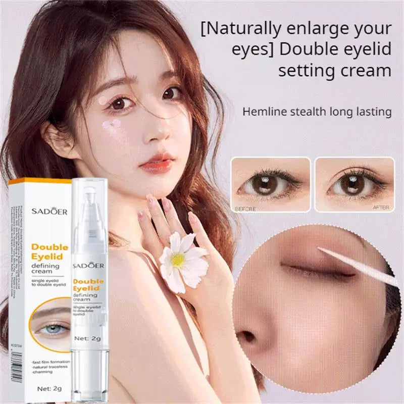Invisible Double Eyelid Styling Cream – Waterproof & Long-Lasting