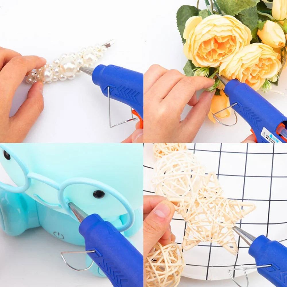 20W Mini Hot Melt Glue Gun Kit with Glue Sticks – DIY Crafts