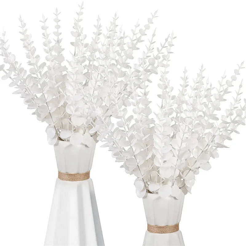 Artificial Eucalyptus Branches 5/10/20pcs – Wedding & Home Décor
