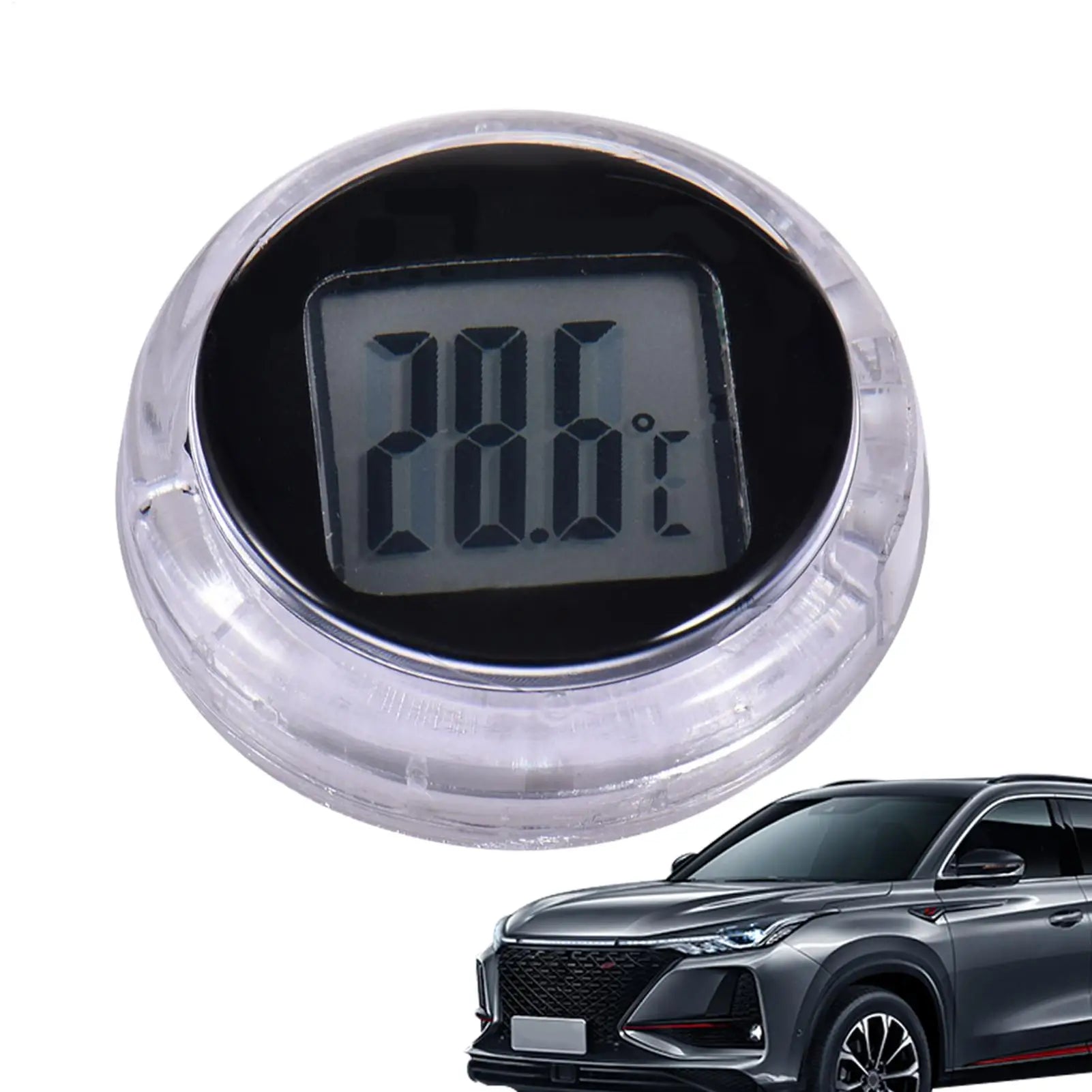 Mini Waterproof Digital Thermometer – Motorcycle & Car Stick-On Digital Thermometer Peaceful Pleasures Health and Wellness