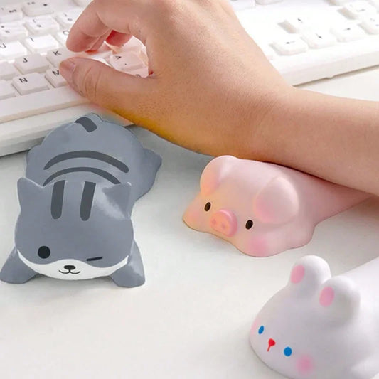 Cute Kawaii Wrist Rest PU Pad – Mouse & Keyboard Support Wrist Rest Pad Peaceful Pleasures Health and Wellness