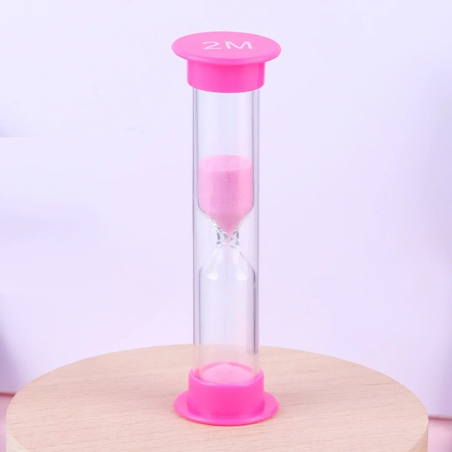 6 Pieces/set Sand Clock Hourglass 30S 1 2 3 5 10 Minutes Ornaments for Home Children Gift Decoration Timer Clocks Decor Garden Peaceful Pleasures Health and Wellness 2min