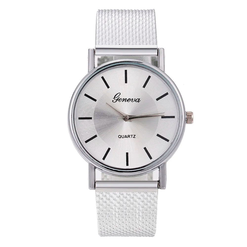 ISHOWTIENDA Women's Luxury Quartz Watch – Stainless Steel