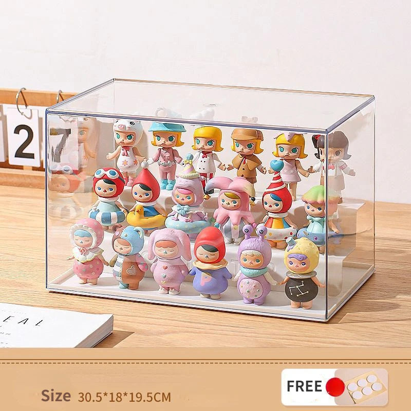 3-Tier Acrylic Display Case for Action Figures & Collectibles