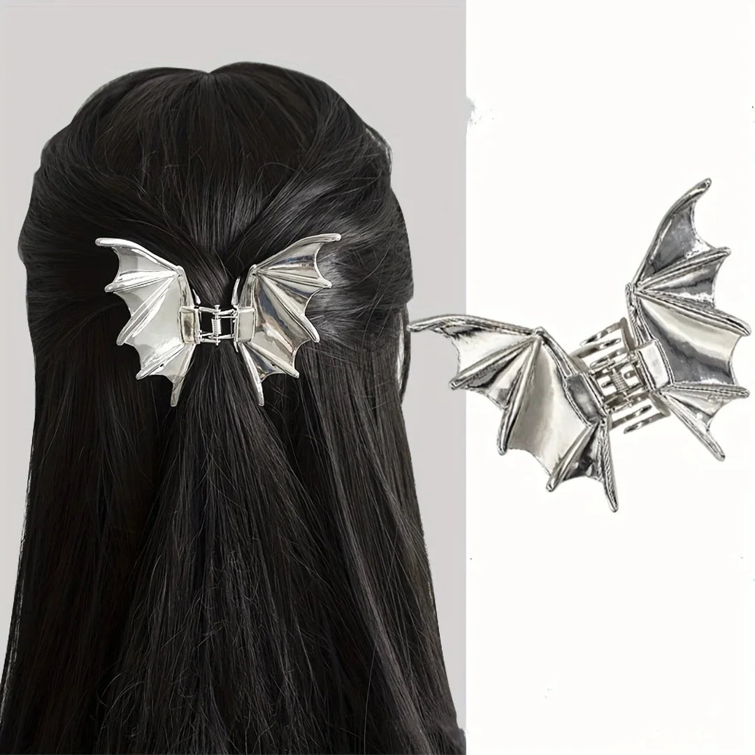 1PCs Elegant Retro Style Metal Bat Hairpin-Strong Grip for Thick, Curly and Straight Hair-Perfect Choice Peaceful Pleasures Health and Wellness