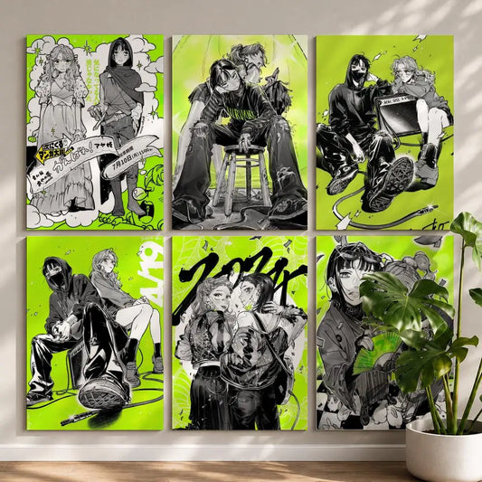 Koga Mitsuki Artist Poster | HD Self-Adhesive Waterproof Wall Art Wall Art Poster Peaceful Pleasures Health and Wellness
