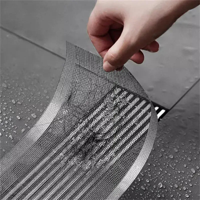 Disposable Drain Filter Sticker Hair Catcher Mesh Floor Drain Screen Bathroom Insect Prevention Sink Stoppers Peaceful Pleasures Health and Wellness