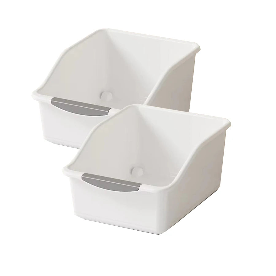 Under Sink Organizer with Wheels – Set of 2/3 Pull-Out Storage Baskets