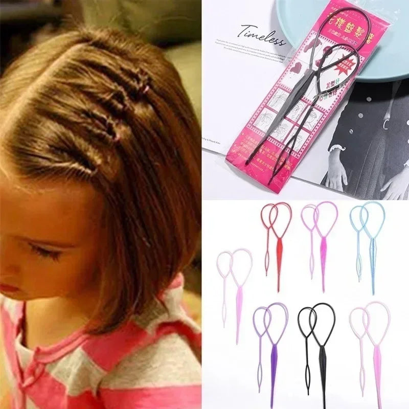 8sets Hair Styling Tools Set for Women Hairdressing, DIY Hair Braiding, Magic Hairpin, Twist Bun Barrettes, Hair Clips Peaceful Pleasures Health and Wellness
