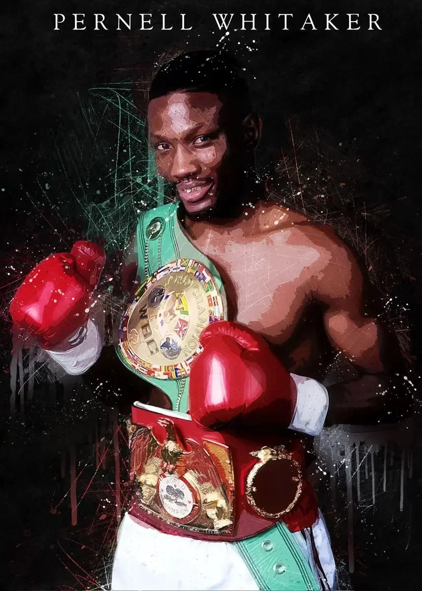 Modern Sports Aesthetics Wall Art Boxer Mike Tyson Manny Pacquiao HD Canvas Poster Prints Home Bedroom Living Room Decor Peaceful Pleasures Health and Wellness SKU-6 20x30cm Unframed