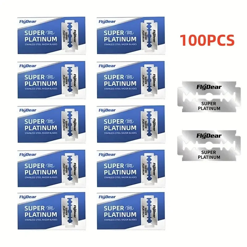 Double Edge Safety Razor Blades – Stainless Steel 10–30 Pack
