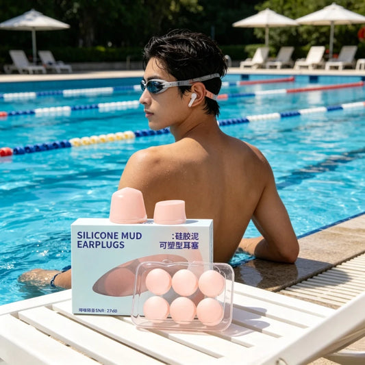 Swimming Waterproof Earplugs for Children Learning Silicone Waterproof Diving Professional Tools Peaceful Pleasures Health and Wellness