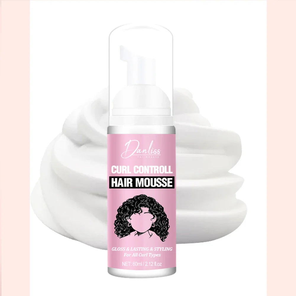 Curl Defining Mousse – Anti-Frizz Bouncy Curl Enhancer Cream