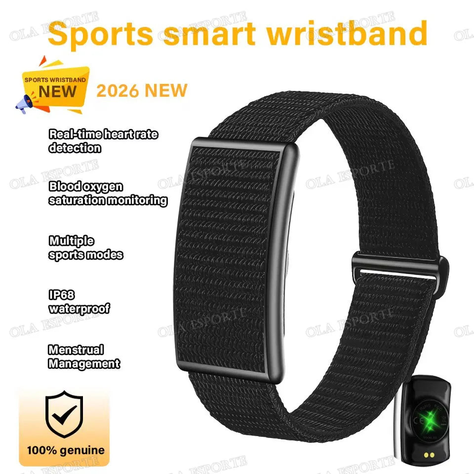 No-Screen Smart Fitness Band | Heart Rate, SpO2 & Sleep Tracker