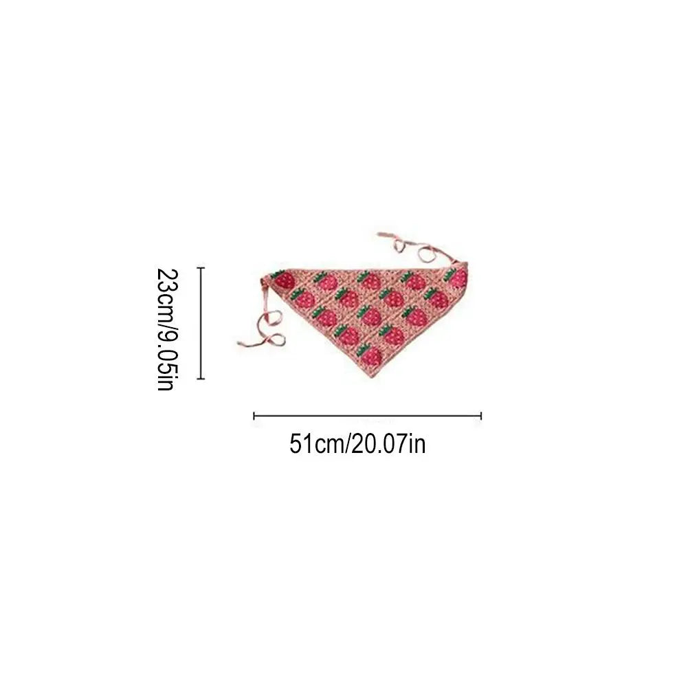Korean Knitted Triangle Scarf Headband for Women | Summer