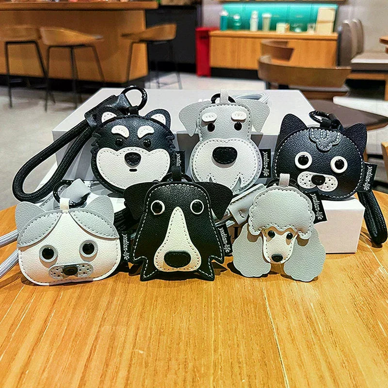 Cute Dog Keychain Bag Charm – Purse Pendant & Decor