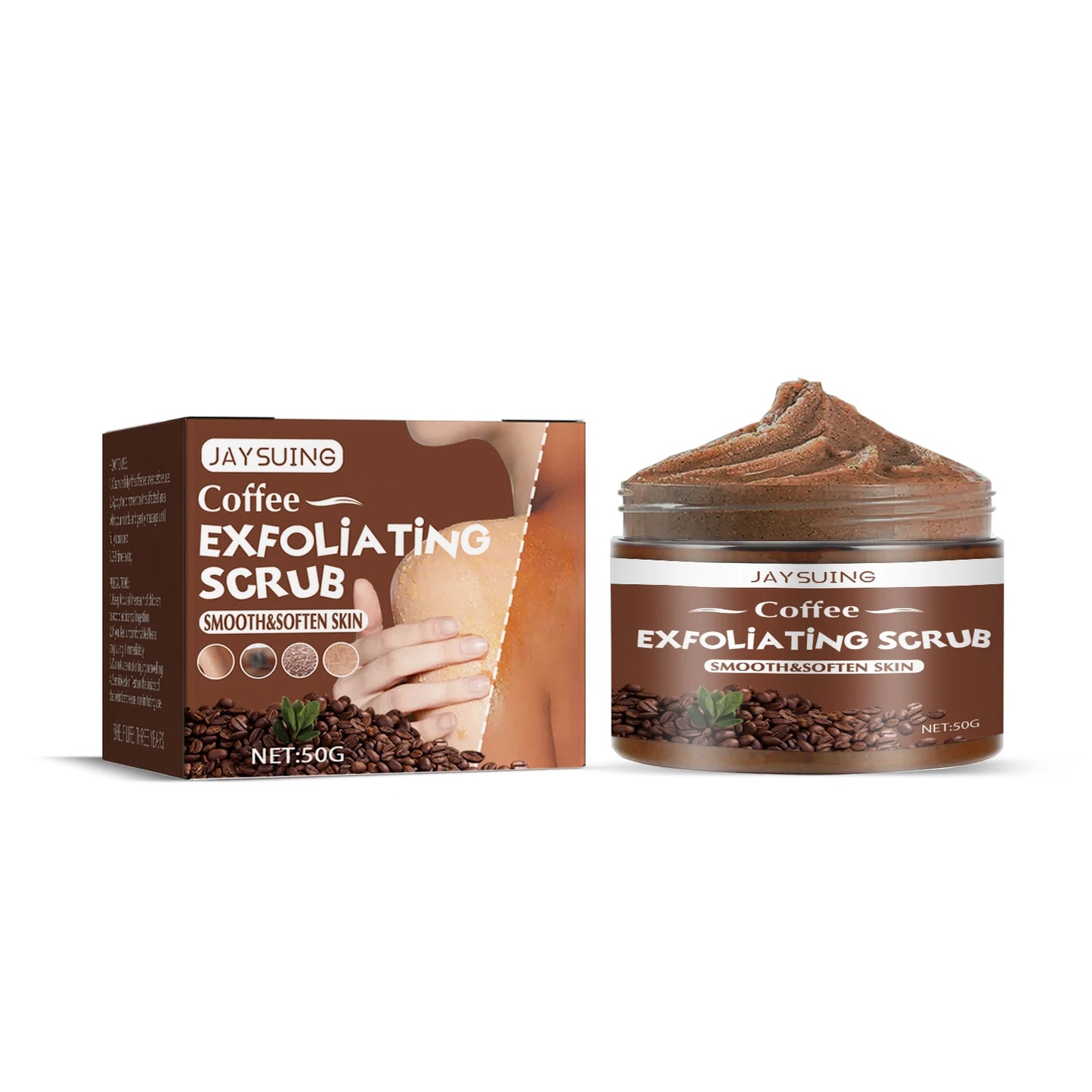 Coffee Body Scrub – Exfoliating Brightening Cleansing Cream