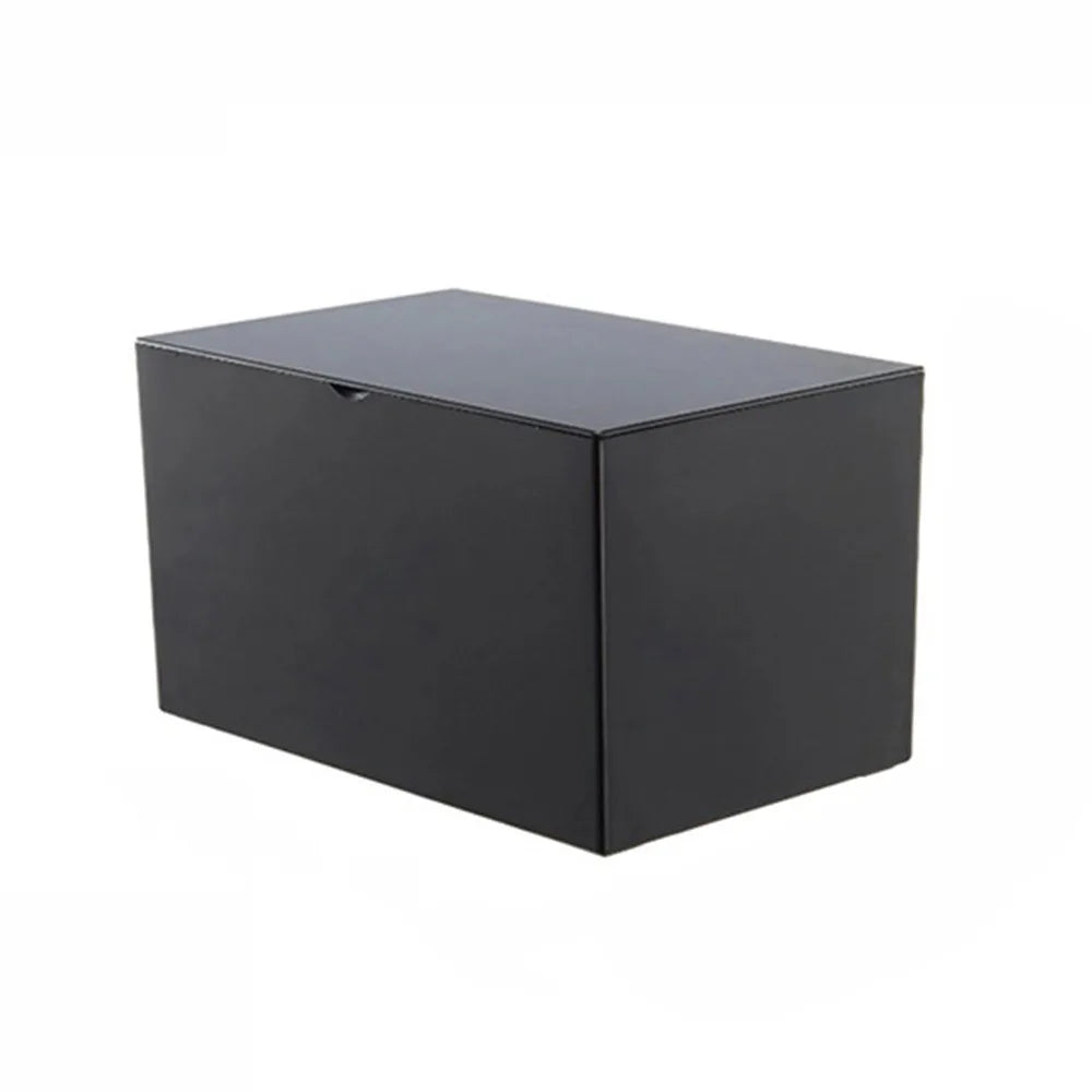 Flip-Top Cotton Swab & Toothpick Storage Box | Clear Plastic
