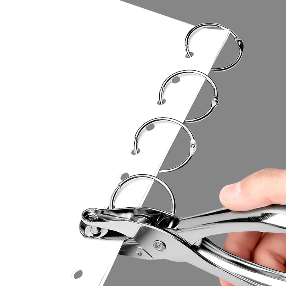 Metal Drilling Machine Single Hole Pliers Punching Paper Cards